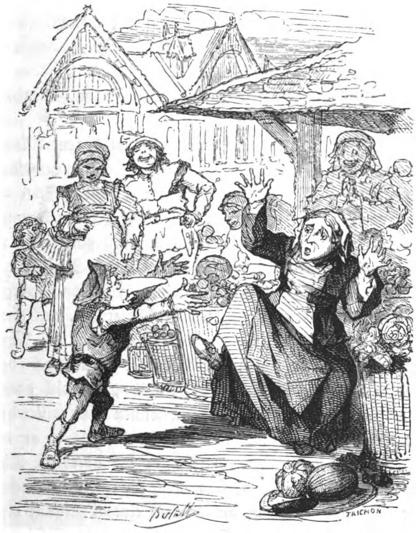 Карлик Нос — старинная иллюстрация